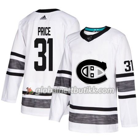 Montreal Canadiens Hockeydrakt Carey Price 31 Hvit 2019 NHL All-Star Adidas Authentic - Herre